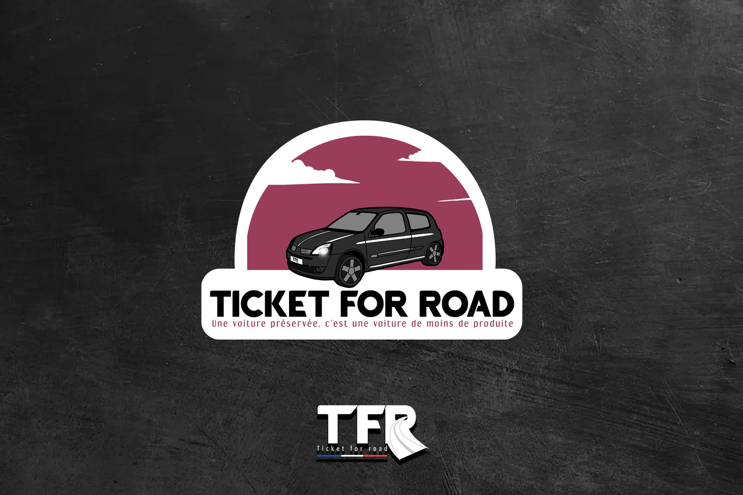 Sticker Renault Clio 2 RS
